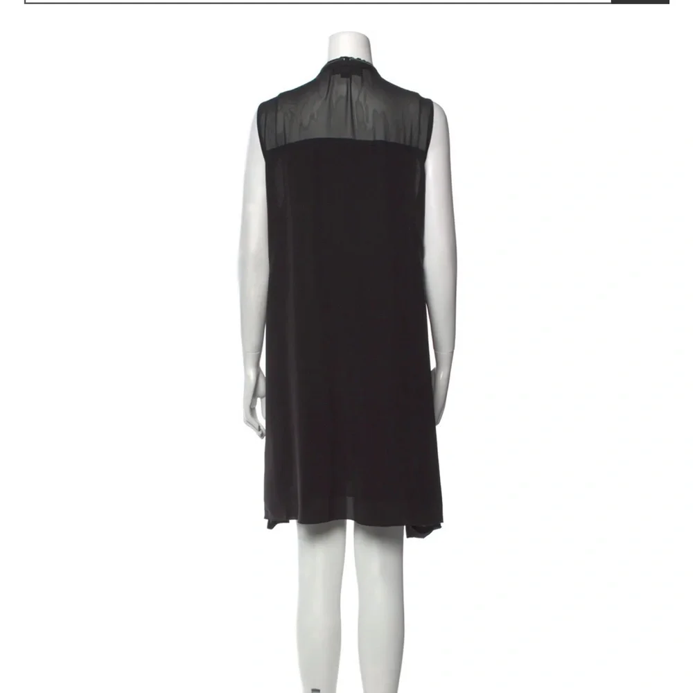 Like New! ALLSAINTS Jayda Zip-Front Silk Dress Women’s XS - Picture 6 of 6